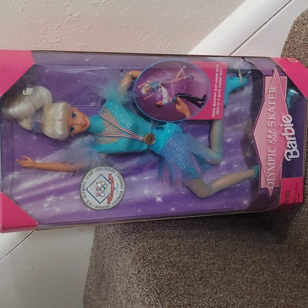 Olympic Figure Skater barbie- Nagano Winter Olympics edition